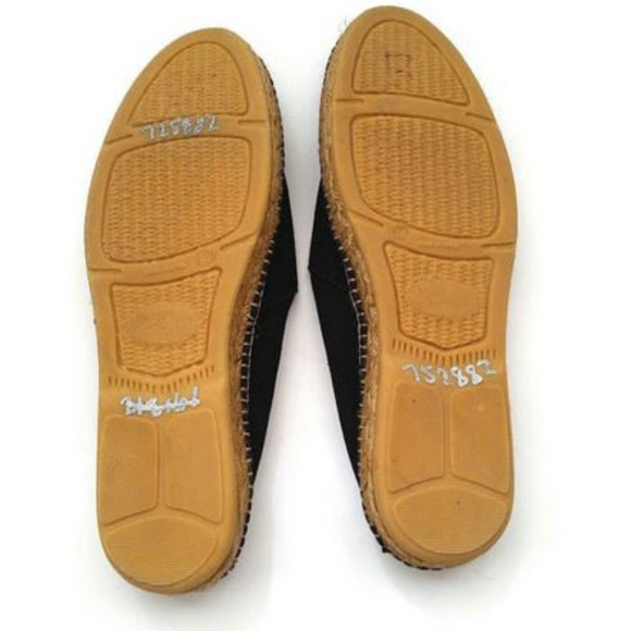 Viscata Mens Barcelona Canvas Black Espadrilles - Picture 7 of 8